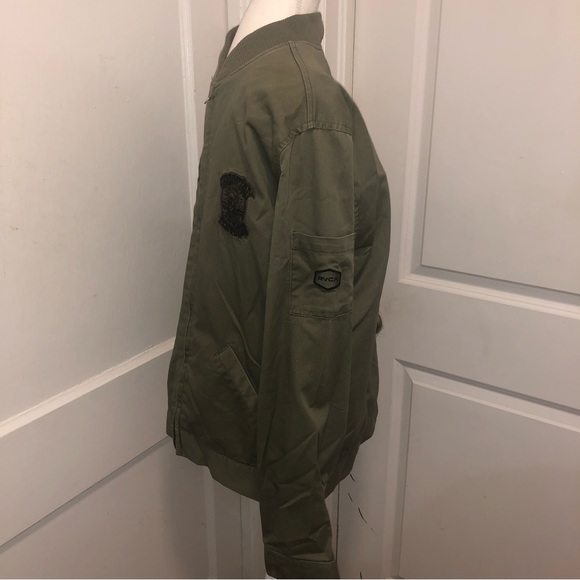 Christian fletcher + RVCA mens jacket size medium - Picture 4 of 8